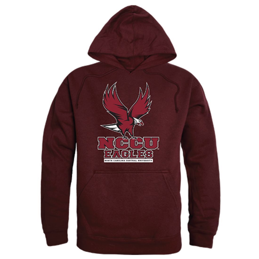 NCCU North Carolina Central University Freshman Pullover Sweatshirt Hoodie Maroon-Campus-Wardrobe