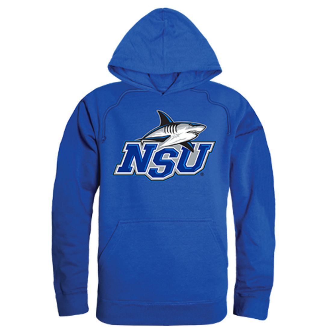 NSU Nova Southeastern University Freshman Pullover Sweatshirt Hoodie Royal Blue-Campus-Wardrobe