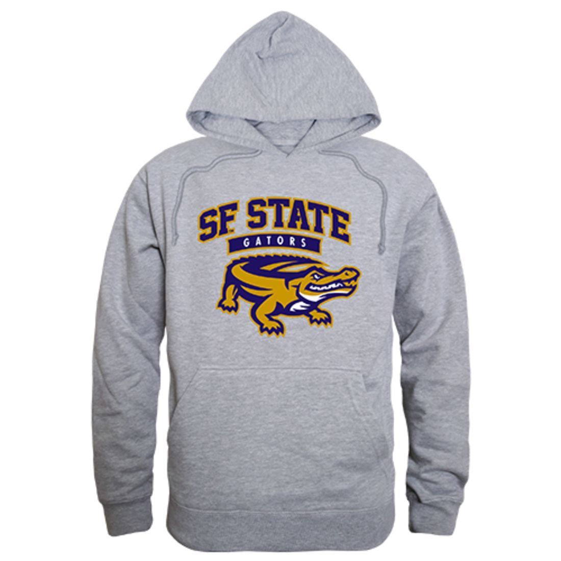 SFSU San Francisco State University Freshman Pullover Sweatshirt Hoodie Heather Grey-Campus-Wardrobe