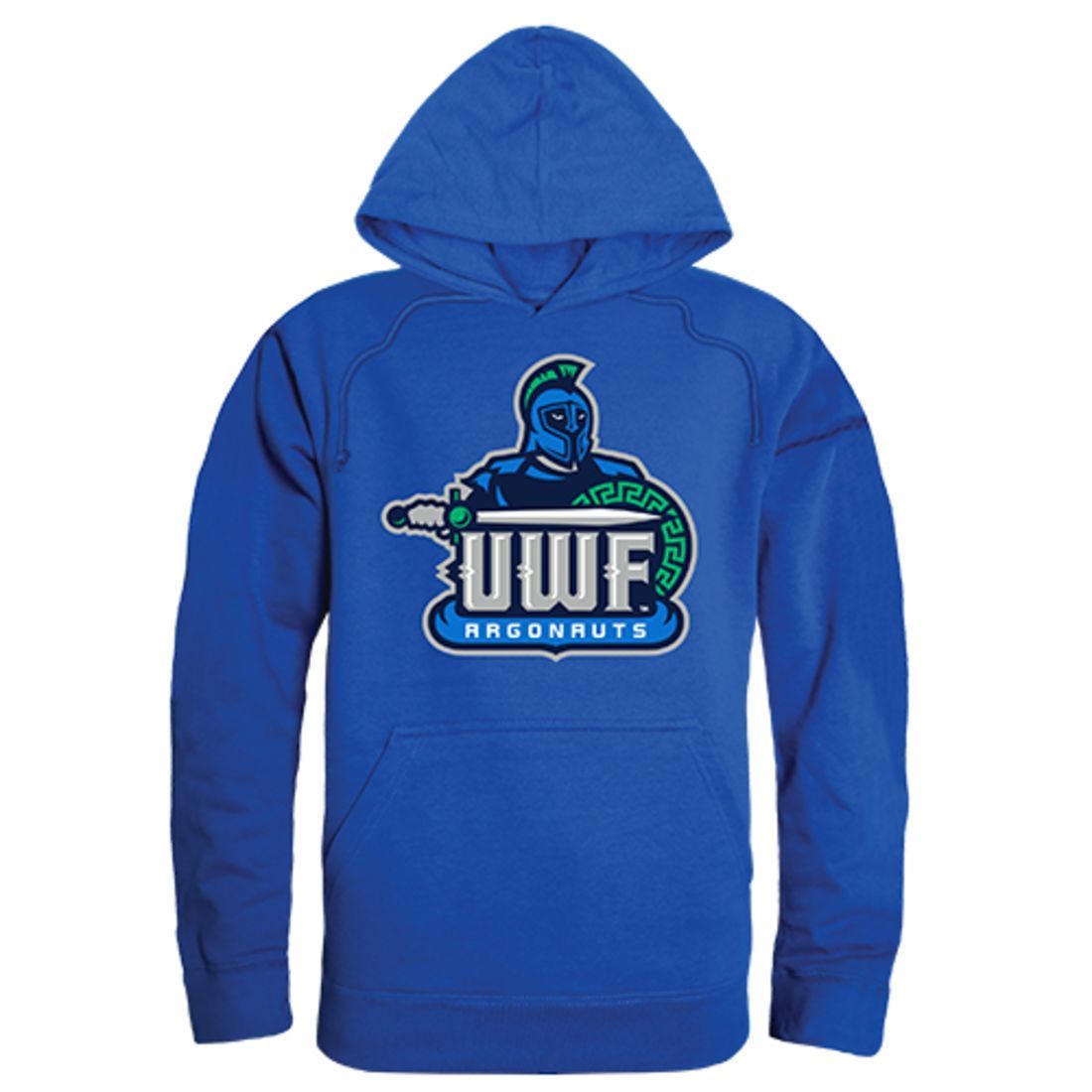 UWF University of West Florida Freshman Pullover Sweatshirt Hoodie Royal Blue-Campus-Wardrobe