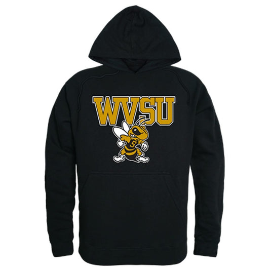 WVSU West Virginia State University Freshman Pullover Sweatshirt Hoodie Black-Campus-Wardrobe