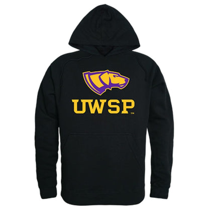 UWSP University of Wisconsin Stevens Point Freshman Pullover Sweatshirt Hoodie Black-Campus-Wardrobe