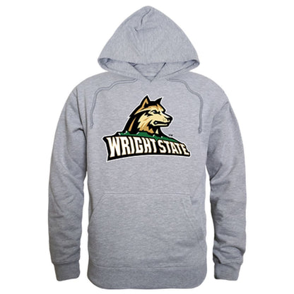 Wright State University Freshman Pullover Sweatshirt Hoodie Heather Grey-Campus-Wardrobe