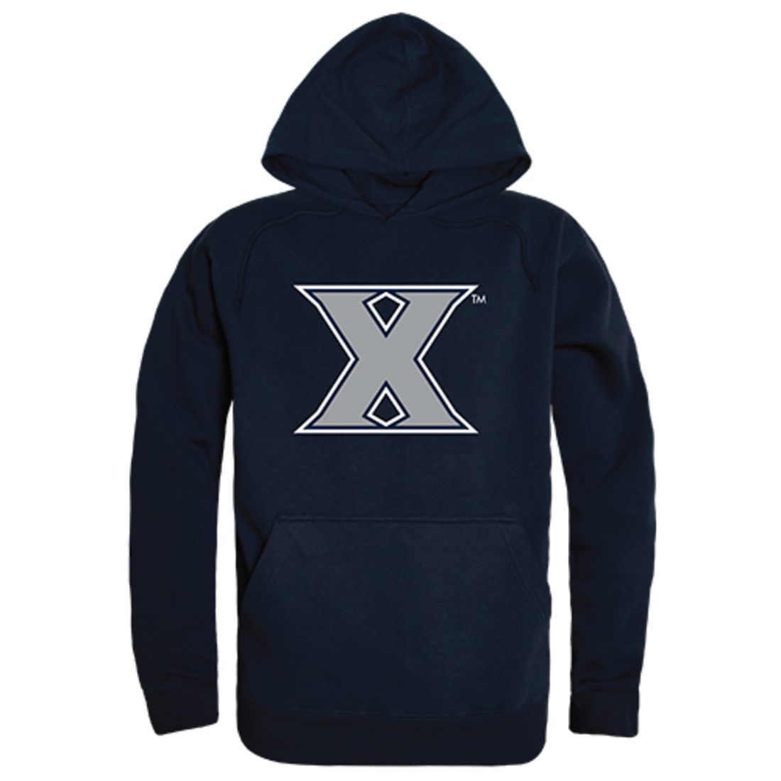 Xavier University Freshman Pullover Sweatshirt Hoodie Navy-Campus-Wardrobe