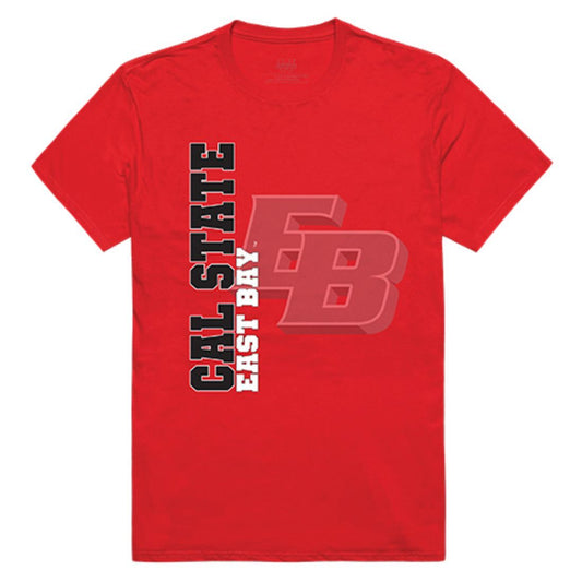 CSUEB Cal State University East Bay Pioneers Ghost T-Shirt Red-Campus-Wardrobe