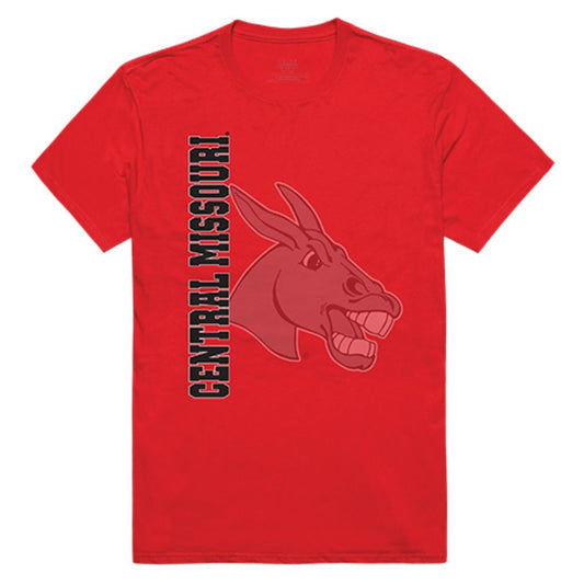 UCM University of Central Missouri Mules Ghost T-Shirt Red-Campus-Wardrobe