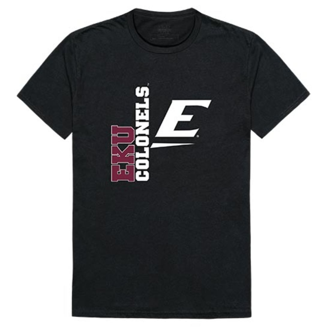 EKU Eastern Kentucky University Colonels Ghost T-Shirt Black-Campus-Wardrobe