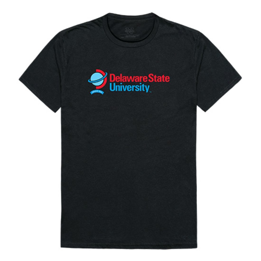 DSU Delaware State University Hornet Institutional T-Shirt Black-Campus-Wardrobe