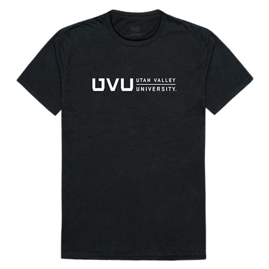UVU Utah Valley University Wolverines Institutional T-Shirt Black-Campus-Wardrobe