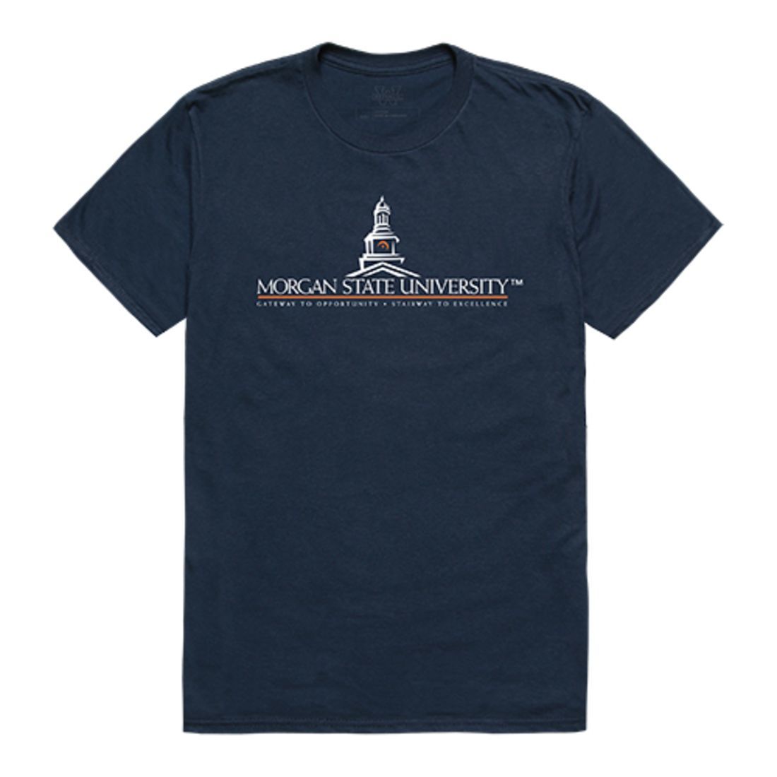 MSU Morgan State University Bears Institutional T-Shirt Navy-Campus-Wardrobe