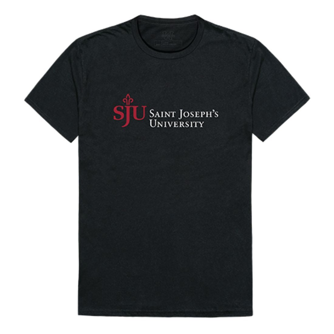 SJU Saint Joseph's University Hawks Institutional T-Shirt Black-Campus-Wardrobe