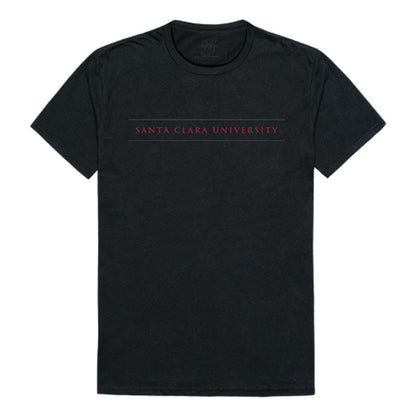 SCU Santa Clara University Broncos Institutional T-Shirt Black-Campus-Wardrobe