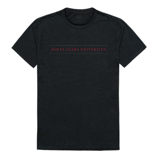 SCU Santa Clara University Broncos Institutional T-Shirt Black-Campus-Wardrobe