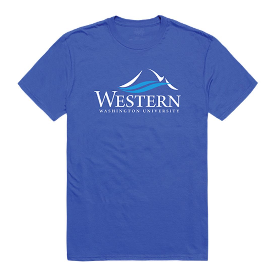 Western Washington University WWU Vikings Institutional T-Shirt Royal-Campus-Wardrobe
