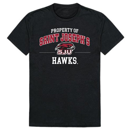 SJU Saint Joseph's University Hawks Property T-Shirt Black-Campus-Wardrobe