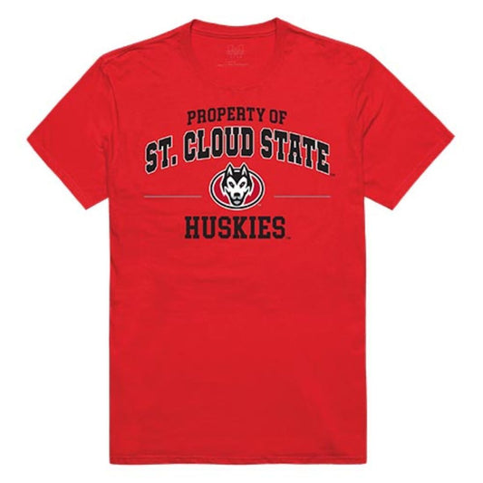 St. Cloud State University Huskies Property T-Shirt Red-Campus-Wardrobe