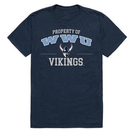 Western Washington University WWU Vikings Property T-Shirt Navy-Campus-Wardrobe