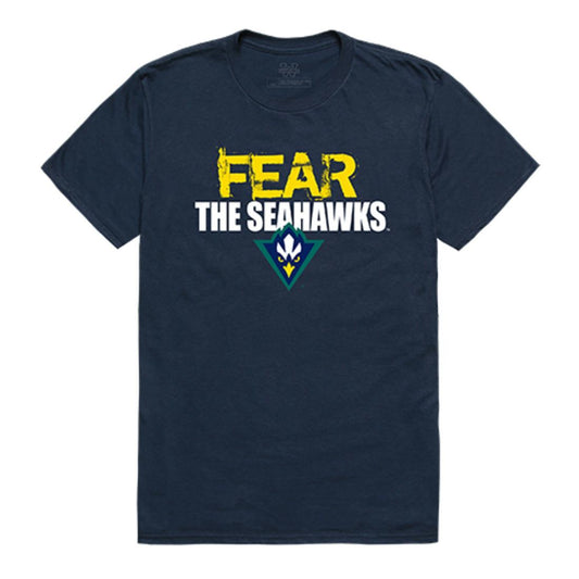 UNCW University of North Carolina at Wilmington Seahawks Fear T-Shirt Navy-Campus-Wardrobe