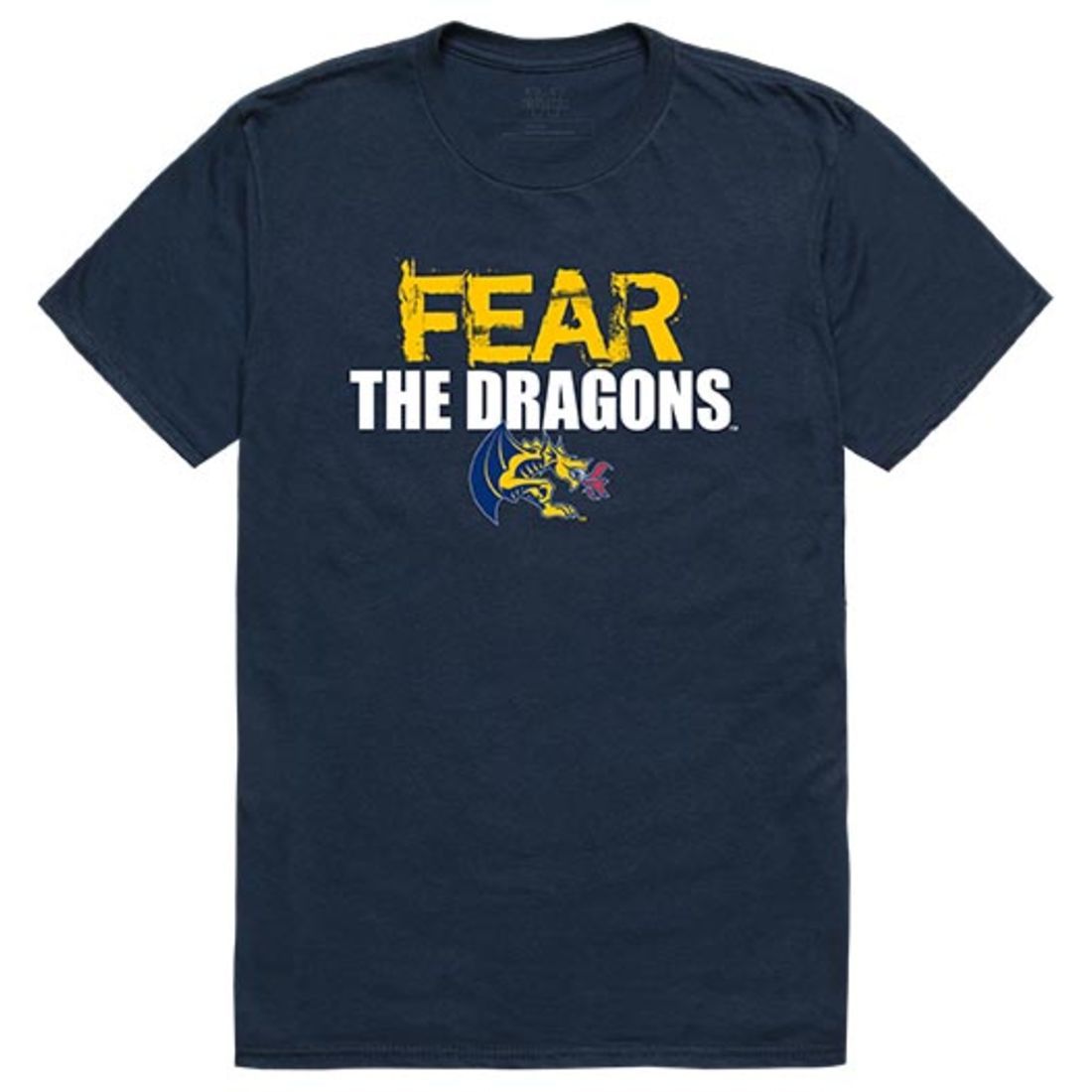 Drexel University Dragons Fear T-Shirt Navy-Campus-Wardrobe