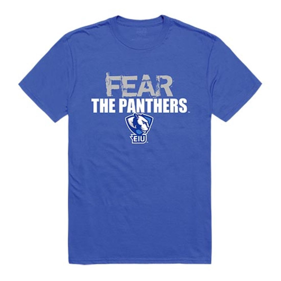 EIU Eastern Illinois University Panthers Fear T-Shirt Royal-Campus-Wardrobe