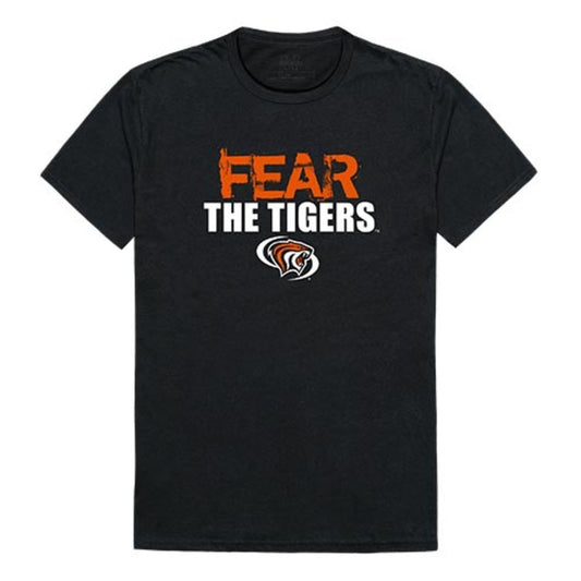 University of the Pacific Tigers Fear T-Shirt Black-Campus-Wardrobe