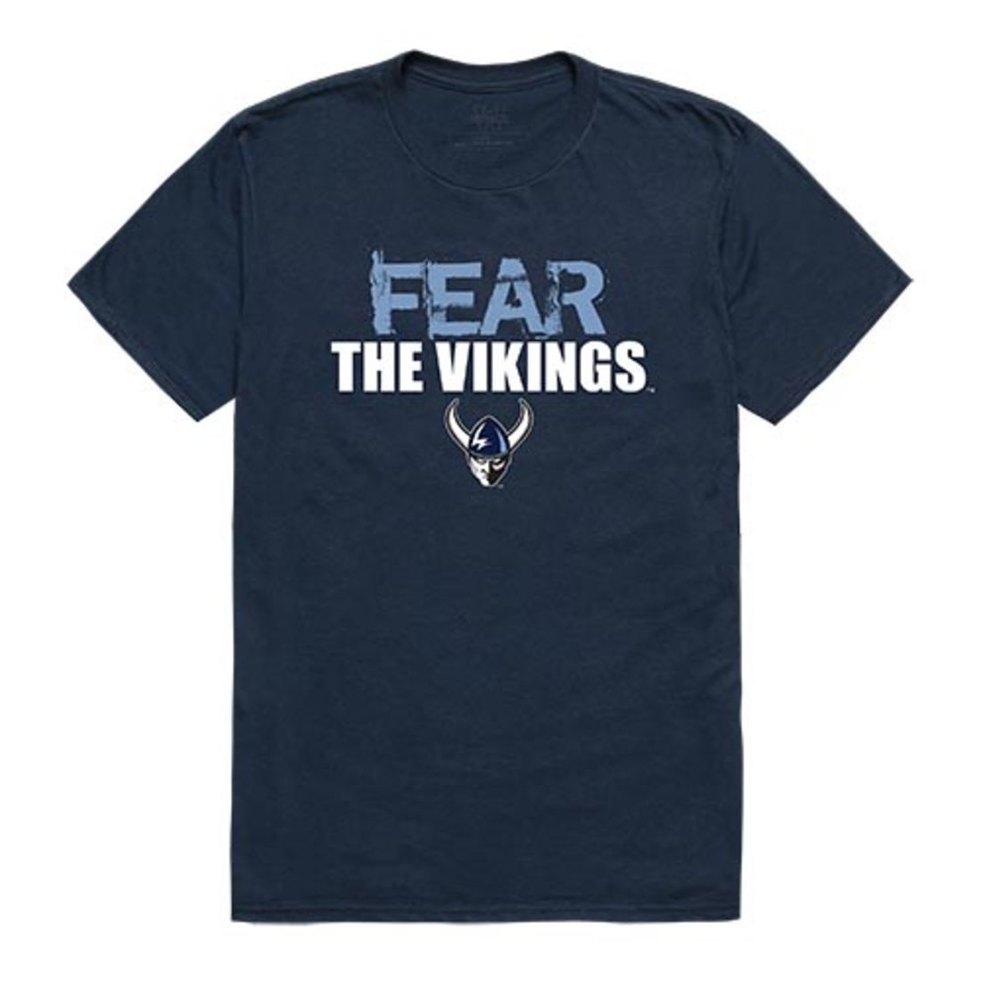 Western Washington University WWU Vikings Fear T-Shirt Navy-Campus-Wardrobe