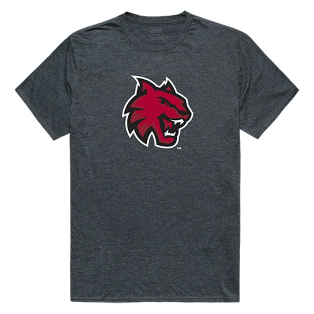 CWU Central Washington University Wildcats Cinder T-Shirt Heather Charcoal-Campus-Wardrobe