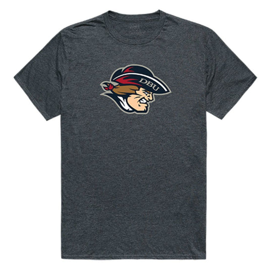 DBU Dallas Baptist University Patriot Cinder T-Shirt Heather Charcoal-Campus-Wardrobe