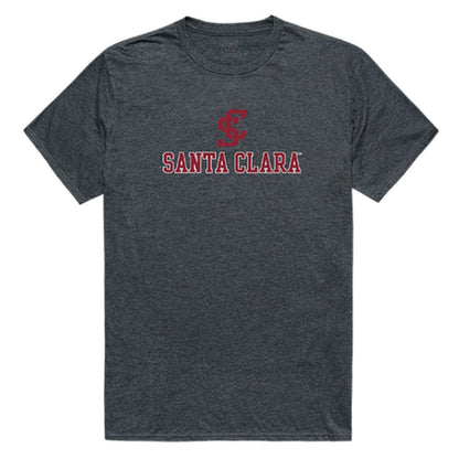 SCU Santa Clara University Broncos Cinder T-Shirt Heather Charcoal-Campus-Wardrobe
