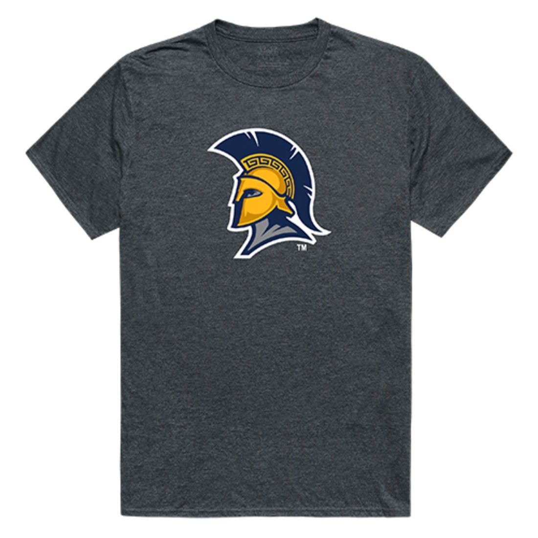 UNCG University of North Carolina at Greensboro Spartans Cinder T-Shirt Heather Charcoal-Campus-Wardrobe