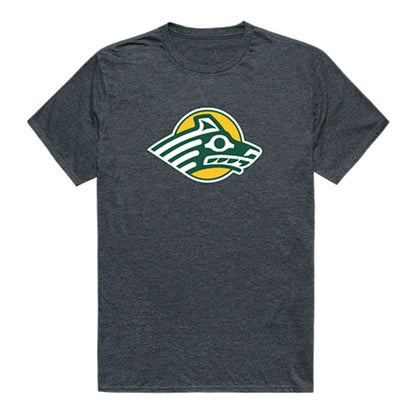 UAA University of Alaska Anchorage Sea Wolves Cinder Tee T-Shirt Heather Charcoal-Campus-Wardrobe