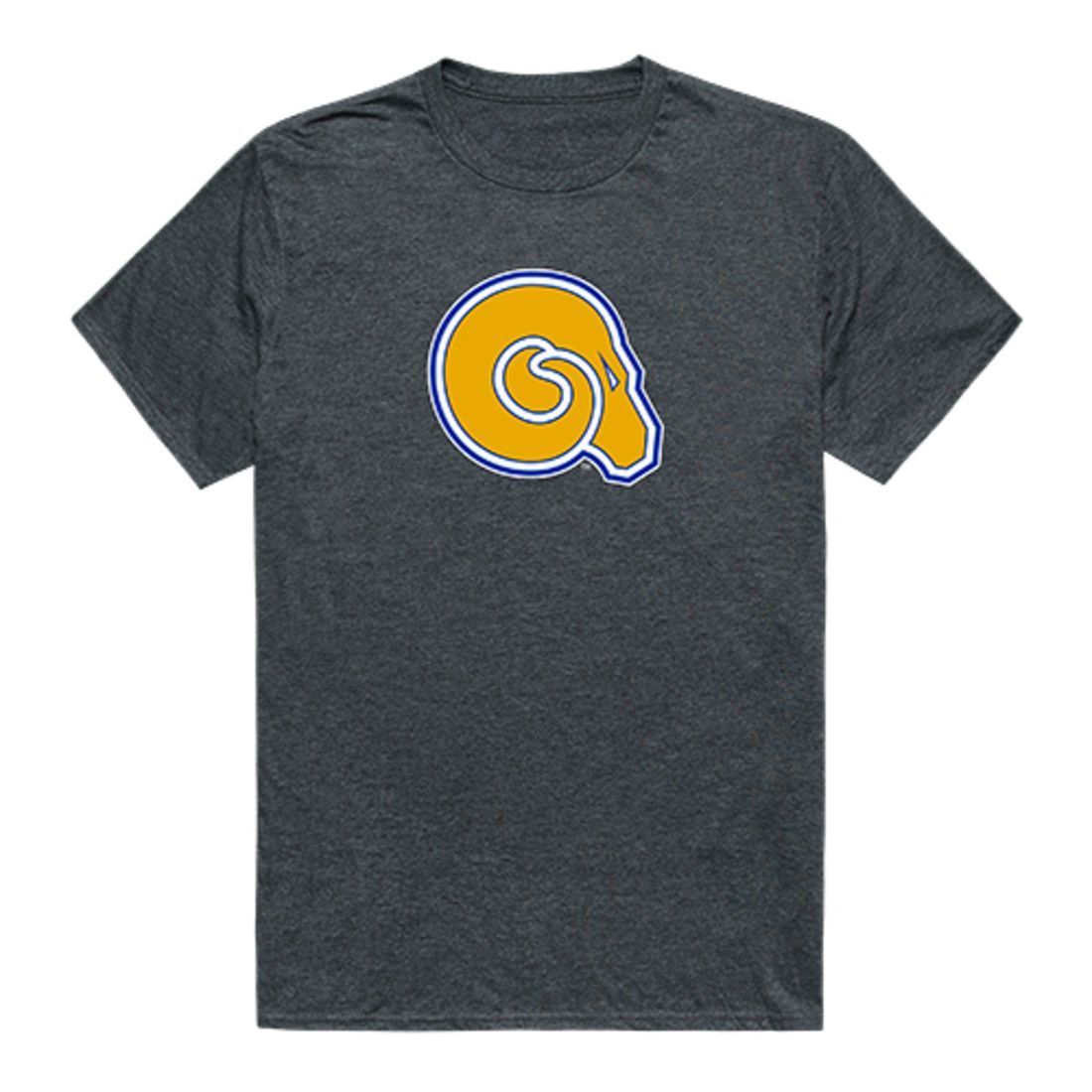 ASU Albany State University Golden Rams Cinder Tee T-Shirt Heather Charcoal-Campus-Wardrobe