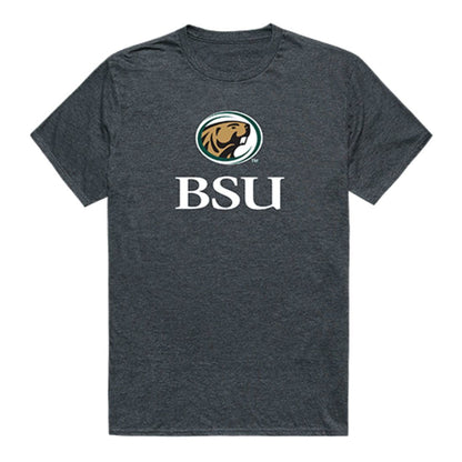 BSU Bemidji State University Beavers Cinder Tee T-Shirt Heather Charcoal-Campus-Wardrobe
