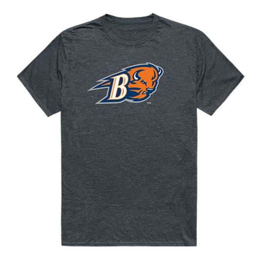 Bucknell University Bison Cinder Tee T-Shirt Heather Charcoal-Campus-Wardrobe