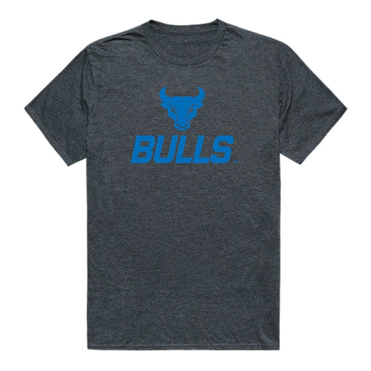 SUNY University at Buffalo Bulls Cinder Tee T-Shirt Heather Charcoal-Campus-Wardrobe