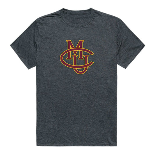 CMU Colorado Mesa University Maverick Cinder Tee T-Shirt Heather Charcoal-Campus-Wardrobe
