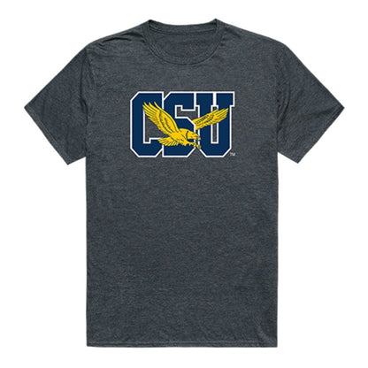 CSU Coppin State University Eagles Cinder Tee T-Shirt Heather Charcoal-Campus-Wardrobe