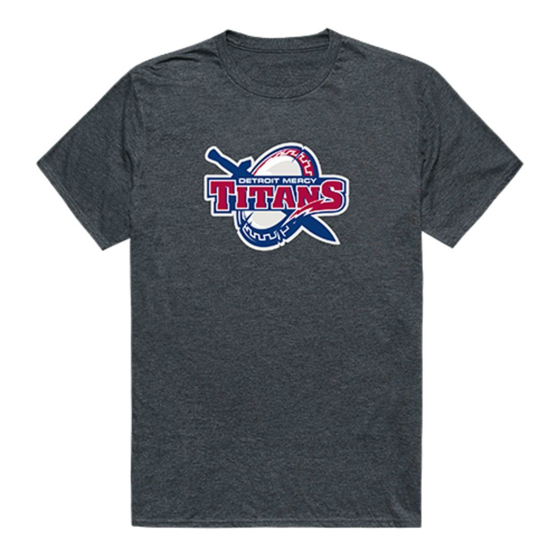 UDM University of Detroit Mercy Titans Cinder Tee T-Shirt Heather Charcoal-Campus-Wardrobe