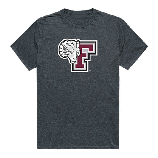 Fordham University Rams Cinder Tee T-Shirt Heather Charcoal-Campus-Wardrobe