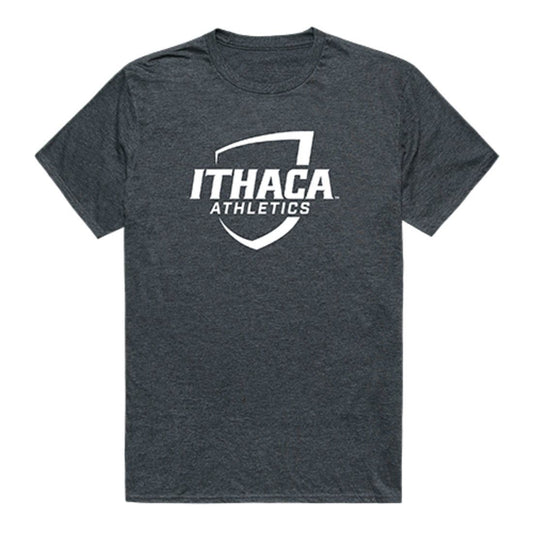 Ithaca College Bombers Cinder Tee T-Shirt Heather Charcoal-Campus-Wardrobe