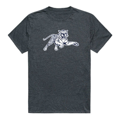 JSU Jackson State University Tigers Cinder Tee T-Shirt Heather Charcoal-Campus-Wardrobe