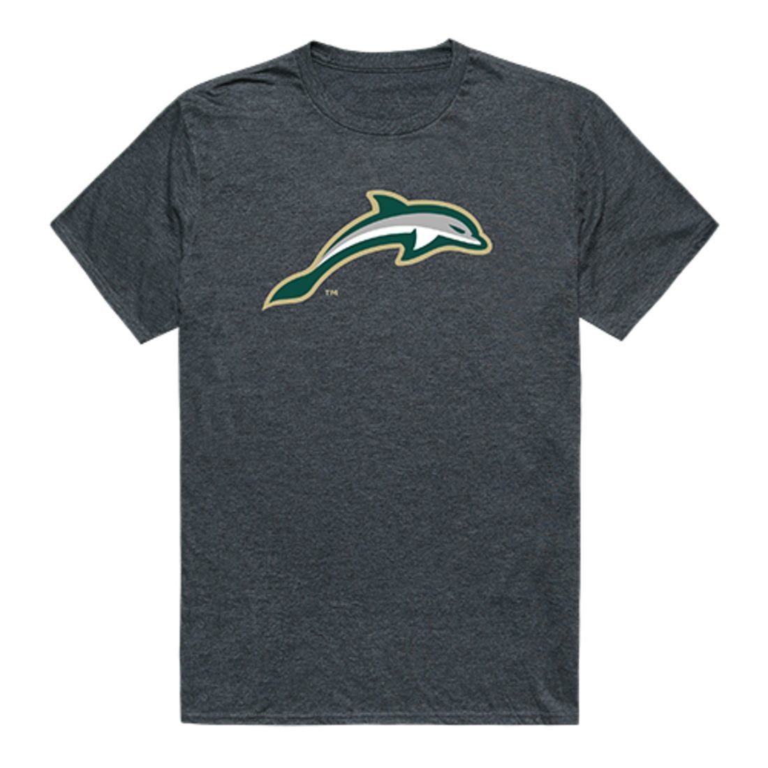 JU Jacksonville University Dolphin Cinder Tee T-Shirt Heather Charcoal-Campus-Wardrobe