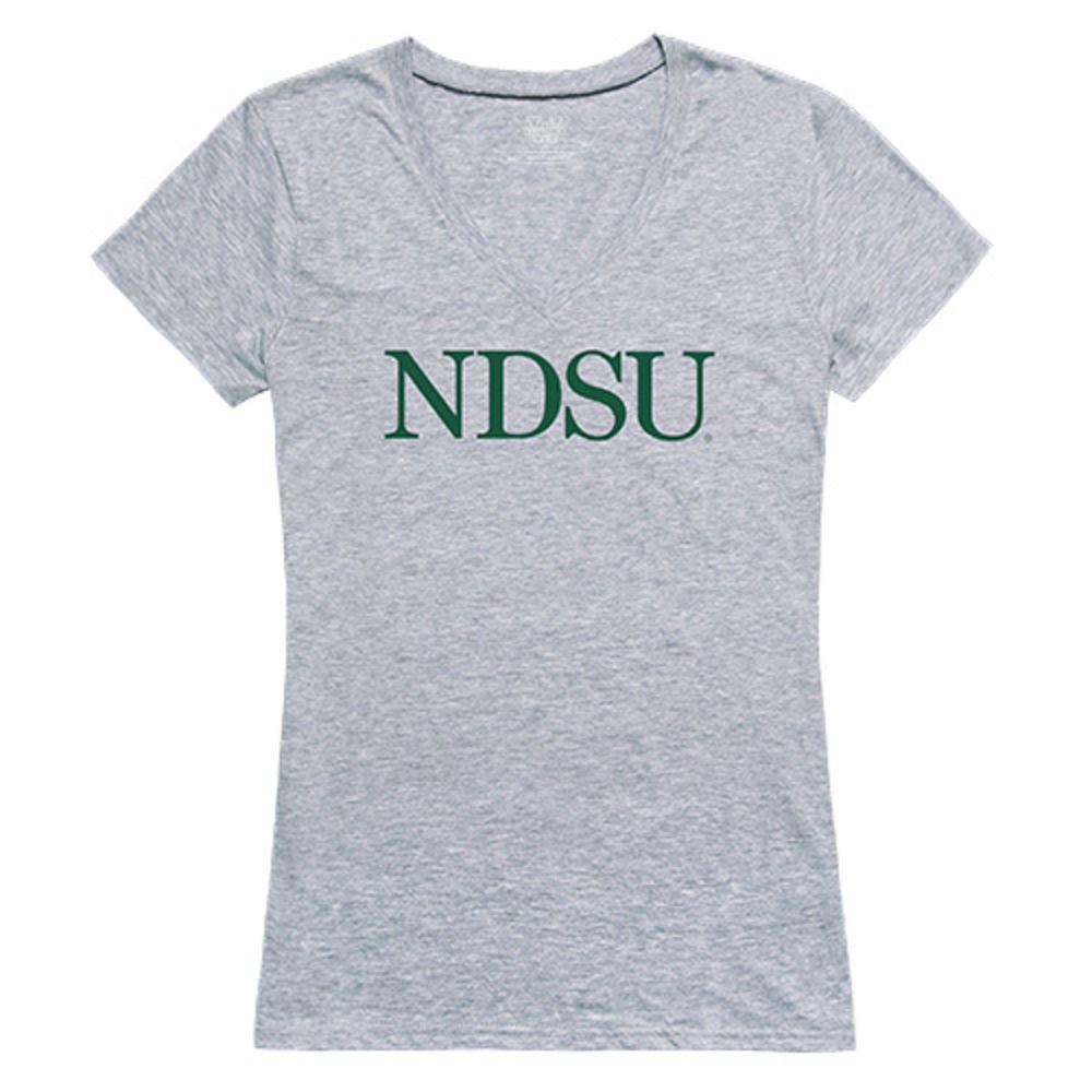 North Dakota State Uni Bison Thundering Herd NCAA Women's Seal Tee T-Shirt-Campus-Wardrobe