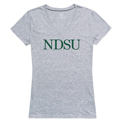 North Dakota State Uni Bison Thundering Herd NCAA Women's Seal Tee T-Shirt-Campus-Wardrobe