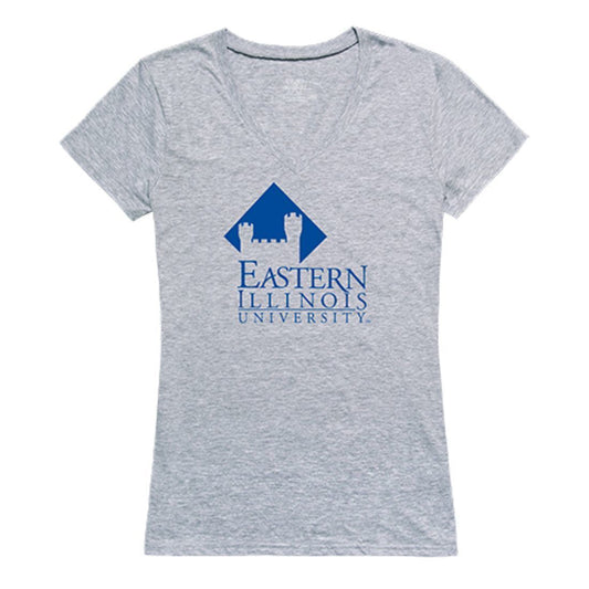 EIU Eastern Illinois University Womens Seal Tee T-Shirt Heather Grey-Campus-Wardrobe