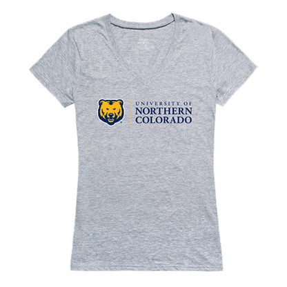 UNC University of Northern Colorado Womens Seal Tee T-Shirt Heather Grey-Campus-Wardrobe