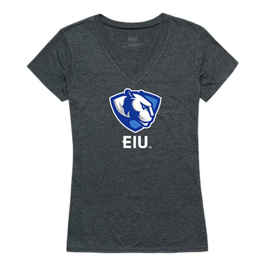 EIU Eastern Illinois University Panthers Womens Cinder Tee T-Shirt Heather Charcoal-Campus-Wardrobe