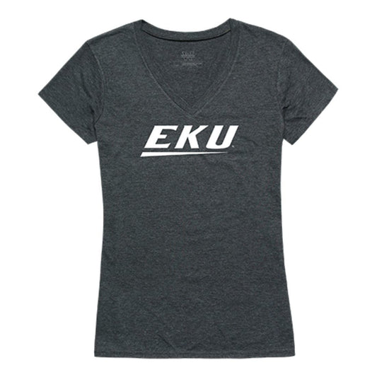 EKU Eastern Kentucky University Colonels Womens Cinder Tee T-Shirt Heather Charcoal-Campus-Wardrobe
