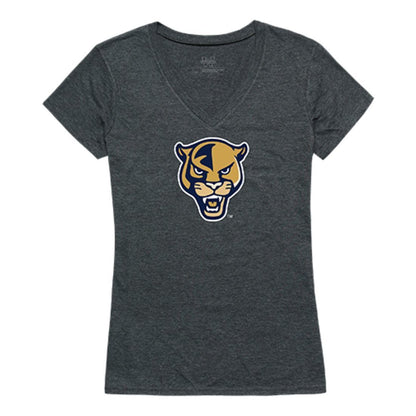 FIU Florida International University Panthers Womens Cinder Tee T-Shirt Heather Charcoal-Campus-Wardrobe