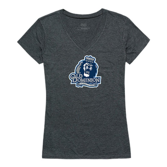 ODU Old Dominion University Monarchs Womens Cinder Tee T-Shirt Heather Charcoal-Campus-Wardrobe